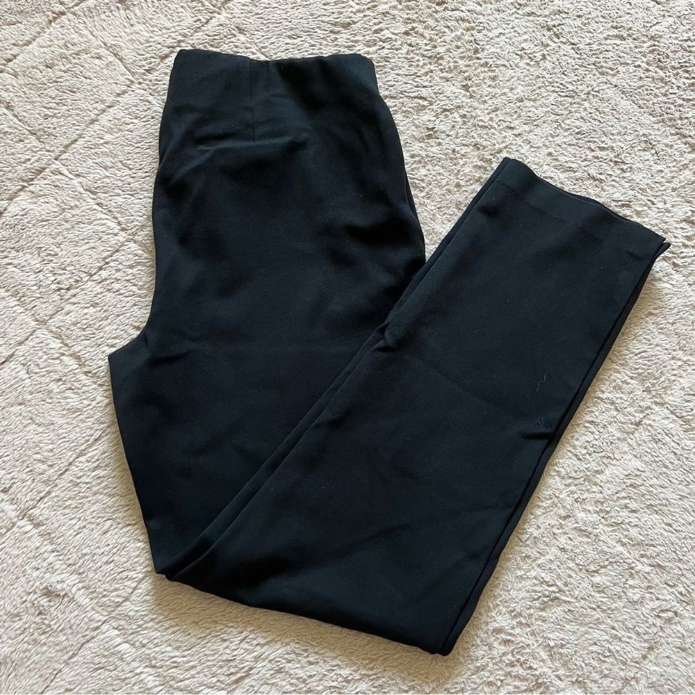 Chico's Black Straight-Leg Pants